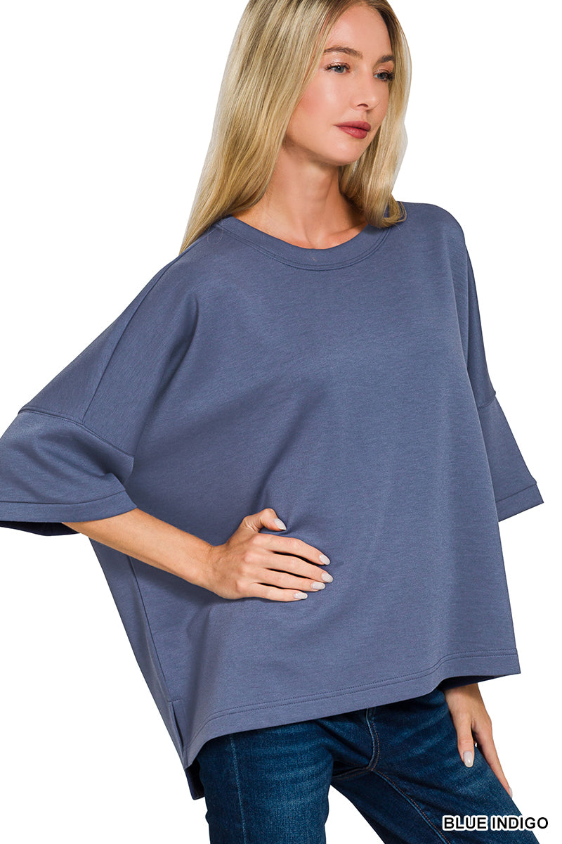 Scuba Round Neck Top