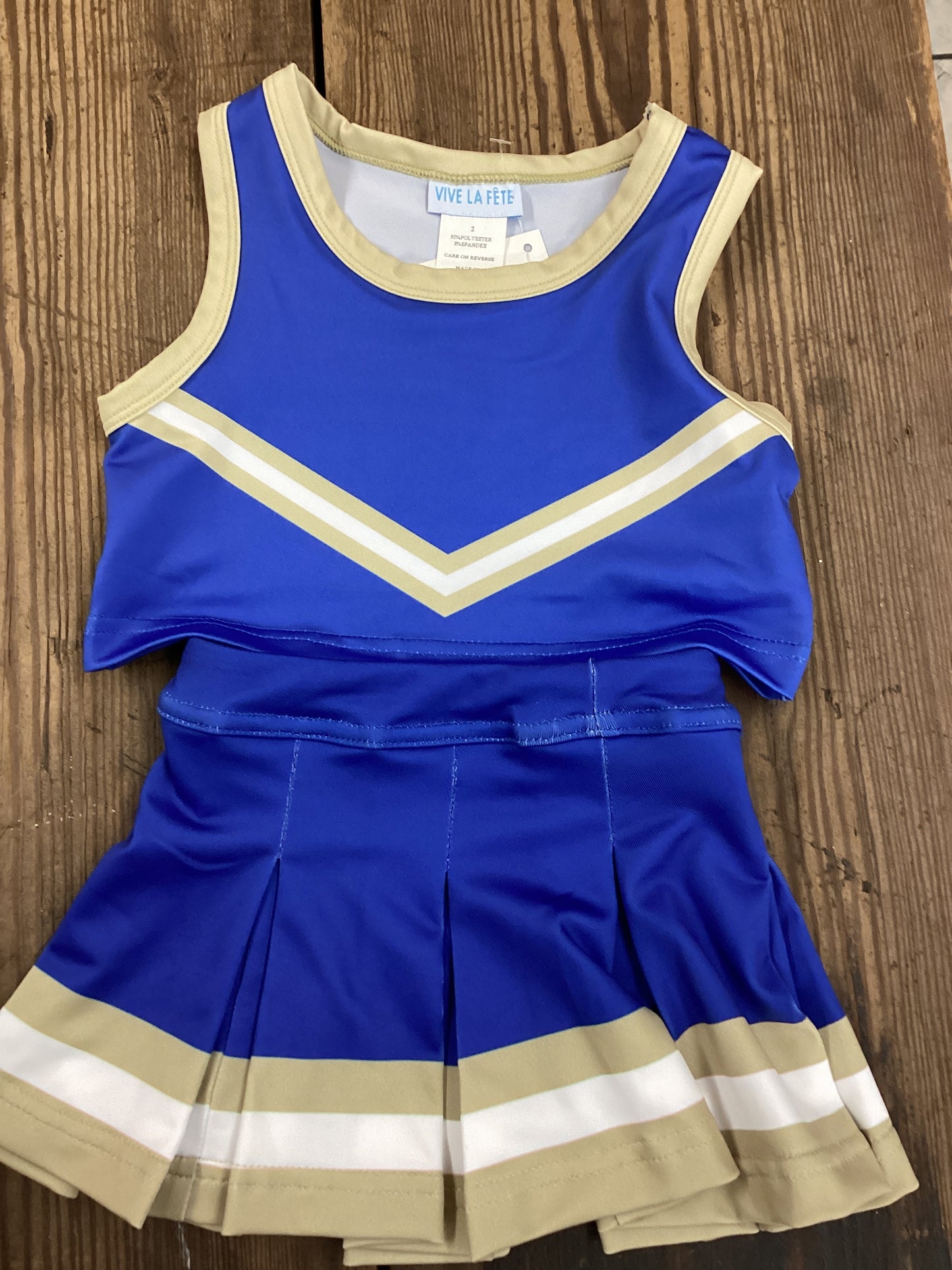 Vive LA Fete Cheer Uniform