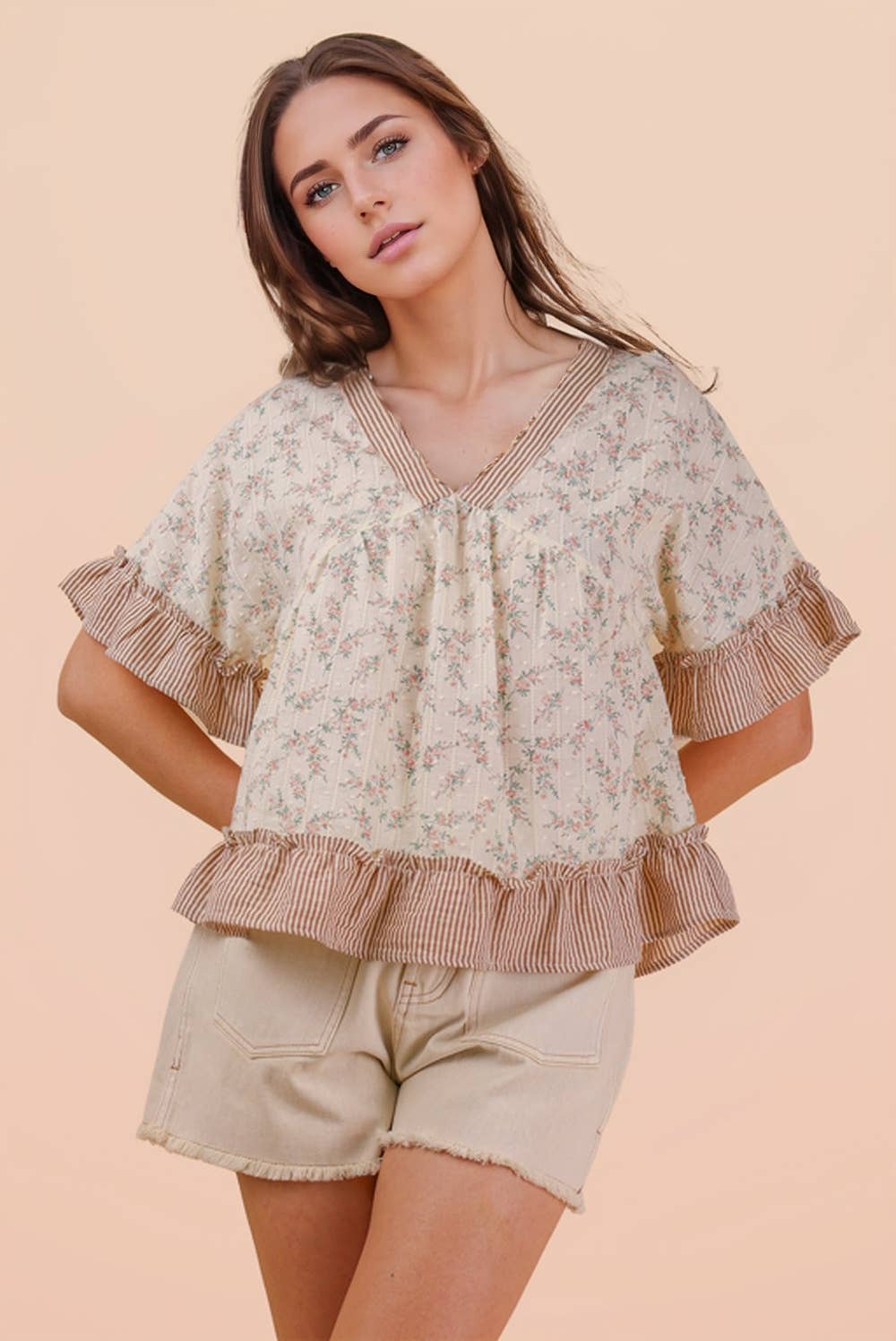 Sweet Granny Floral Top