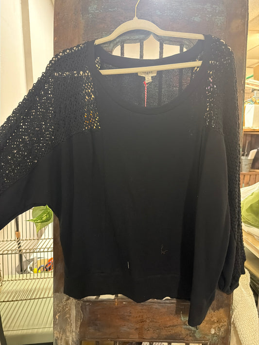 Banded Long Sleeve Top