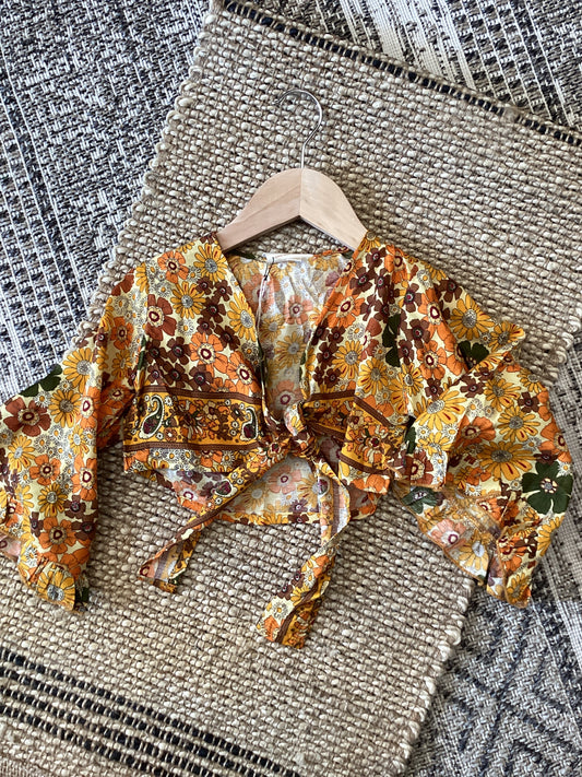 Baby Boho Bell Sleeve Top