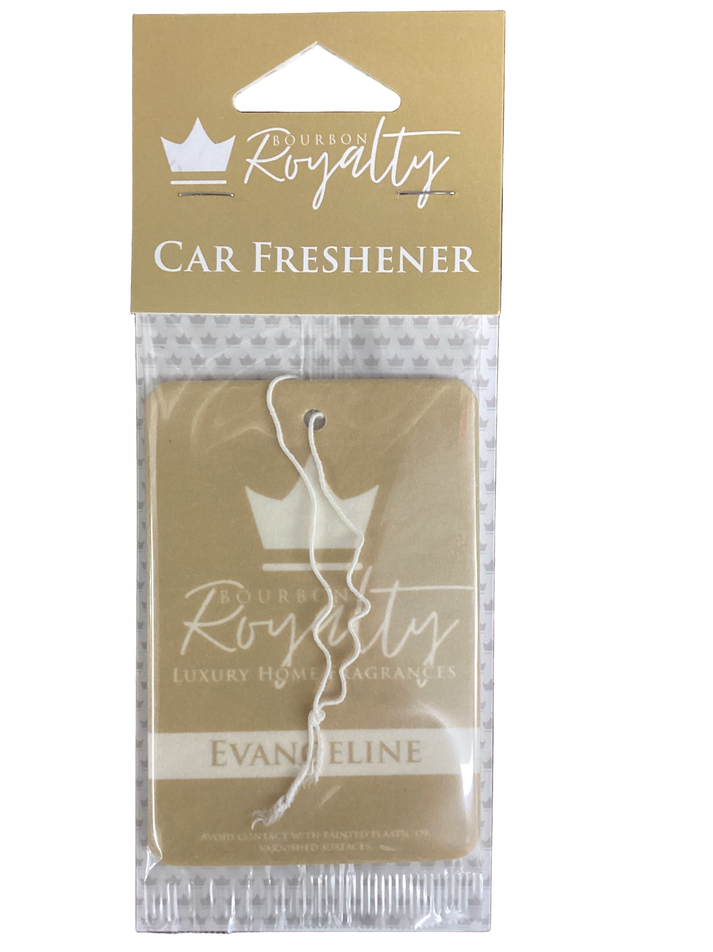 Bourbon Royalty Car Freshener
