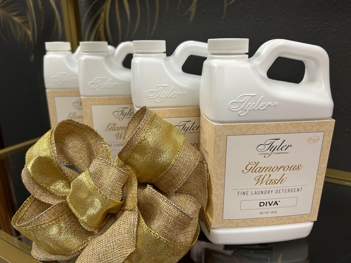 Tyler Diva Glamorous Wash 32oz., pack of 4 - Scented Luxury Laundry Detergent Household Fragrance