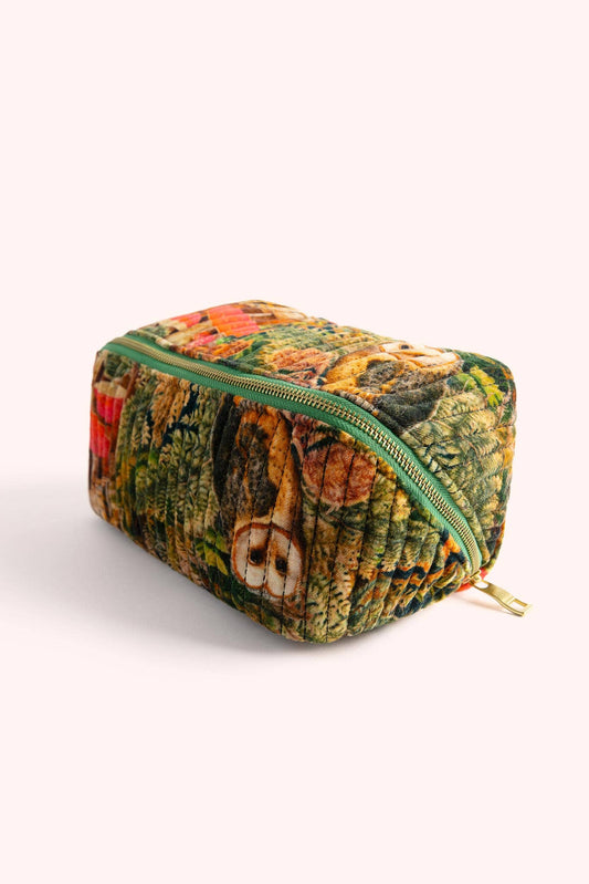 Wild Owl Make Up Bag