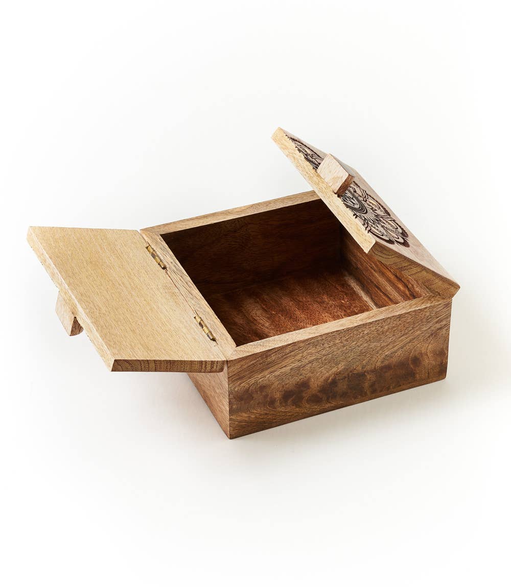 Mandala Split Lid Box