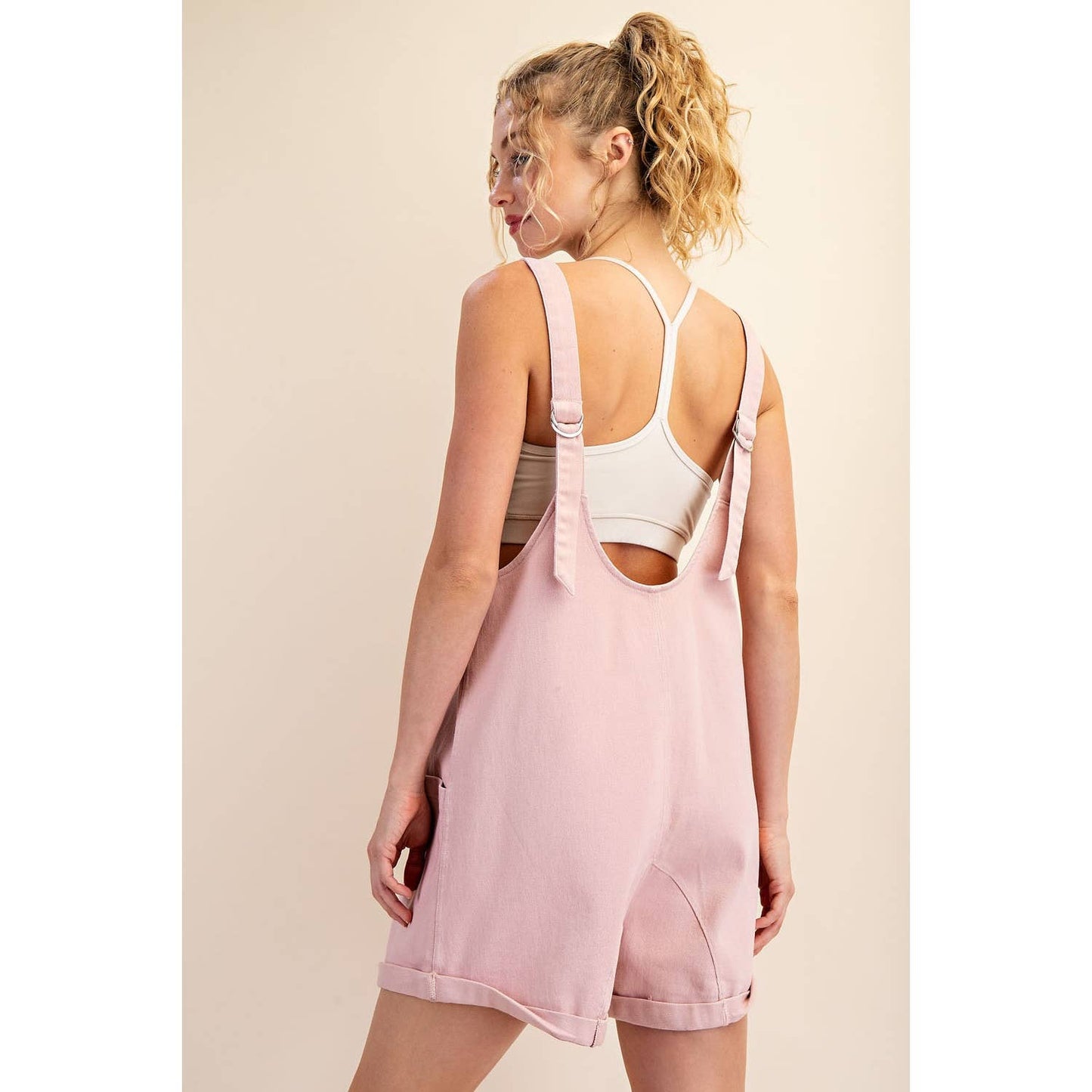 Cotton Twill Romper