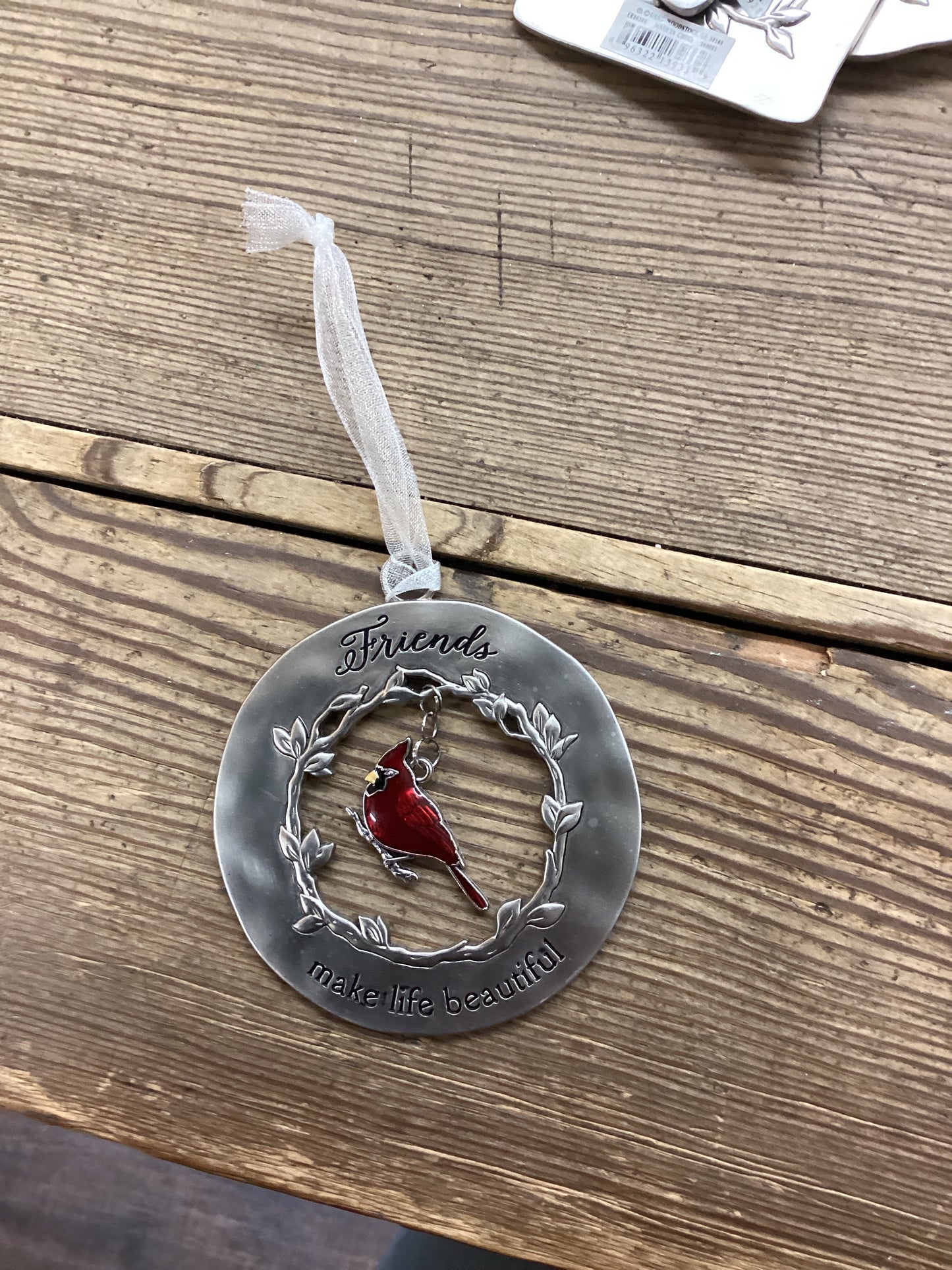 Friends Cardinal Ornament