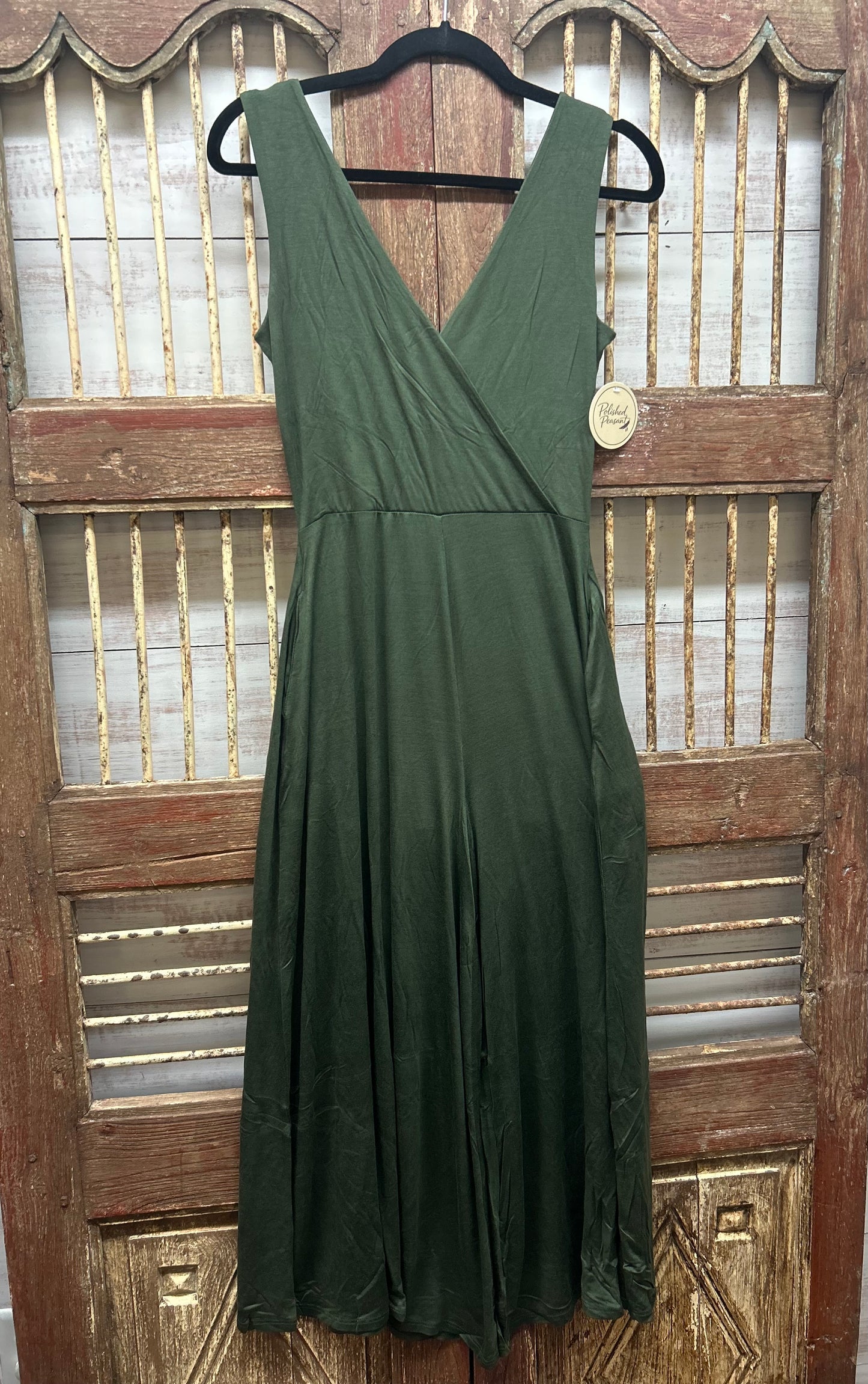The Weekend Wanderer V-Neck Jumpsuit