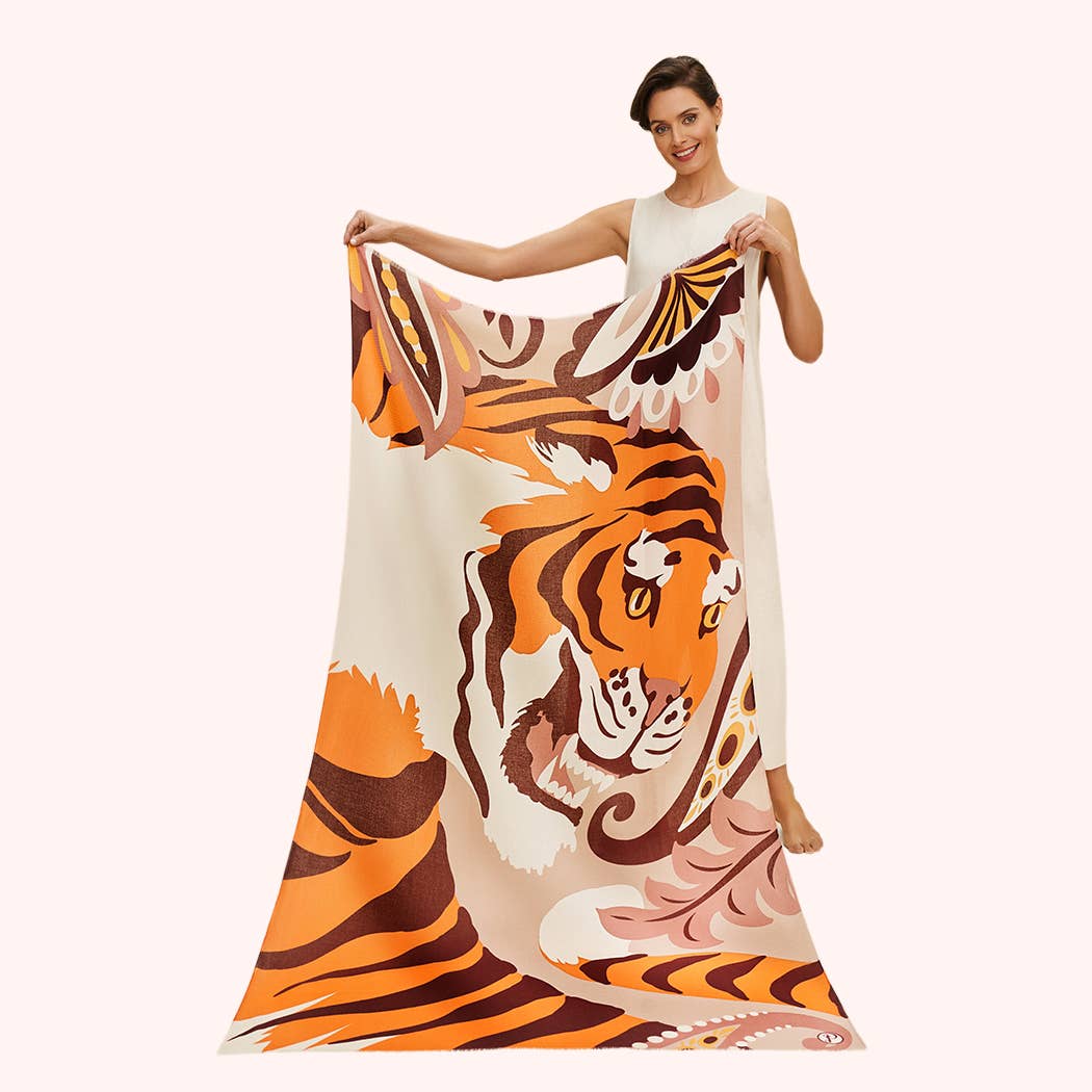 Thrill of the Tiger Scarf