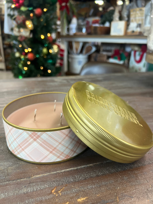 Sweet Grace Holiday Tin Candle