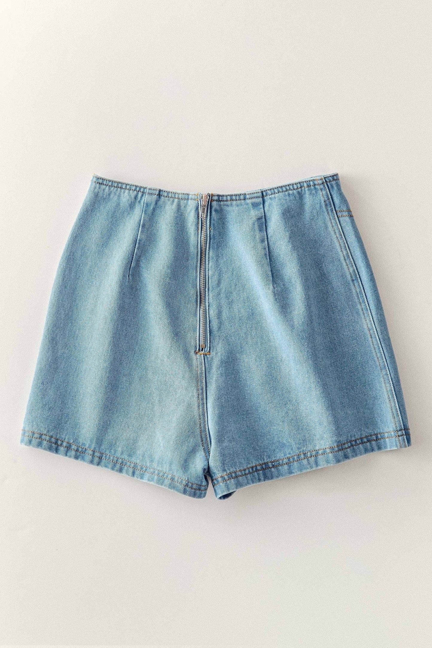 Retro Denim Skort