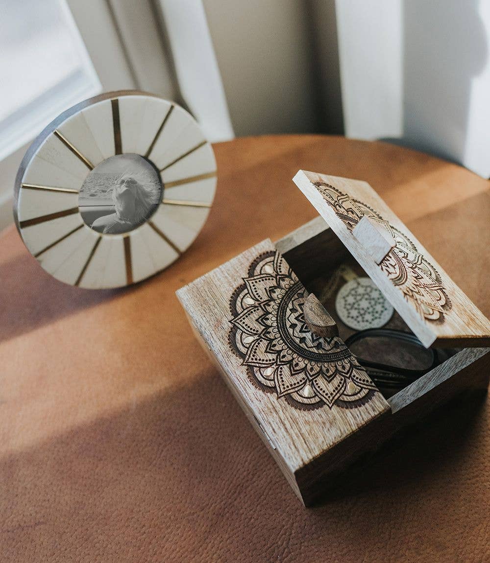Mandala Split Lid Box