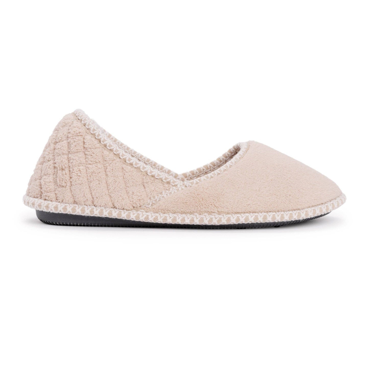 MUK LUKS Women's Beverly Micro Chenille Slip-ons
