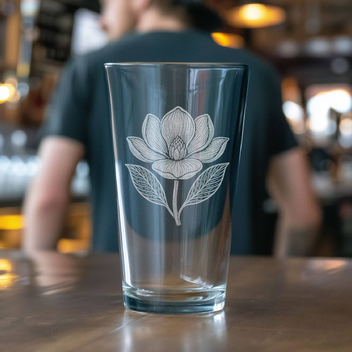 Magnolia Blossom Glasses