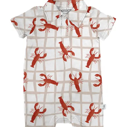 Crawfish Polo Romper