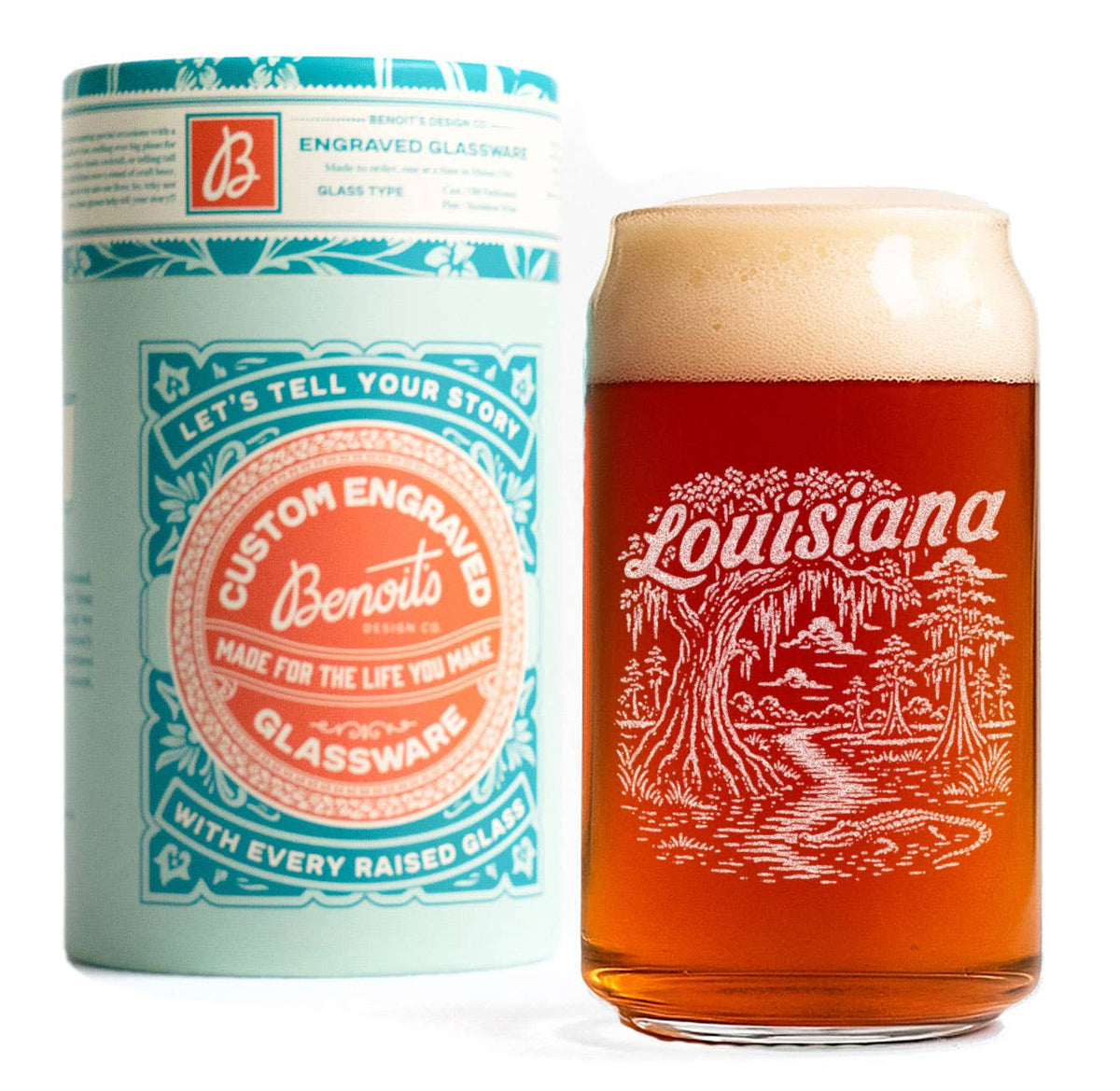 Louisiana State Drinking Glasses