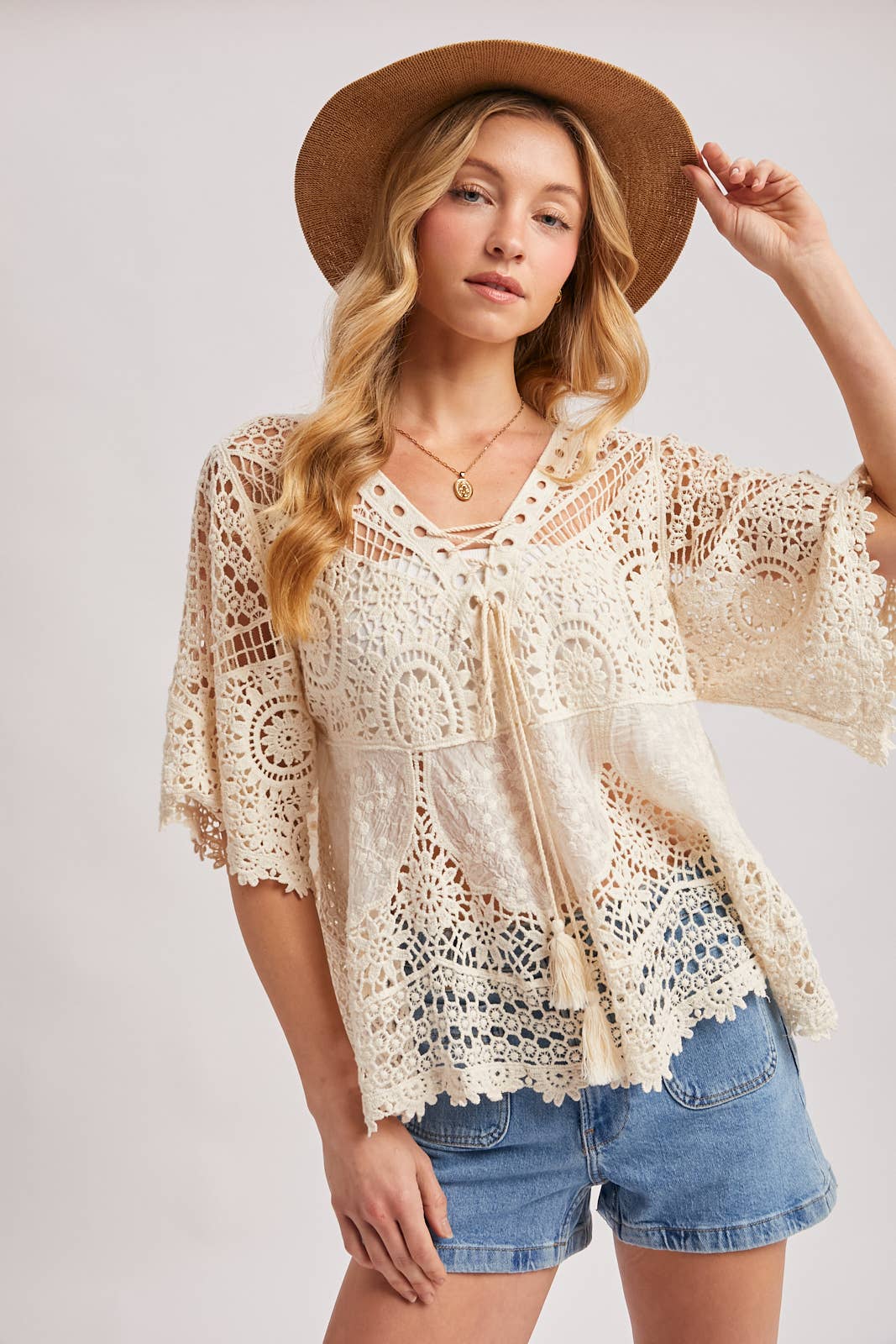 Free Spirit Lace Blouse