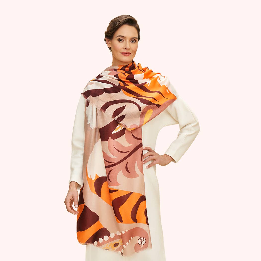 Thrill of the Tiger Scarf