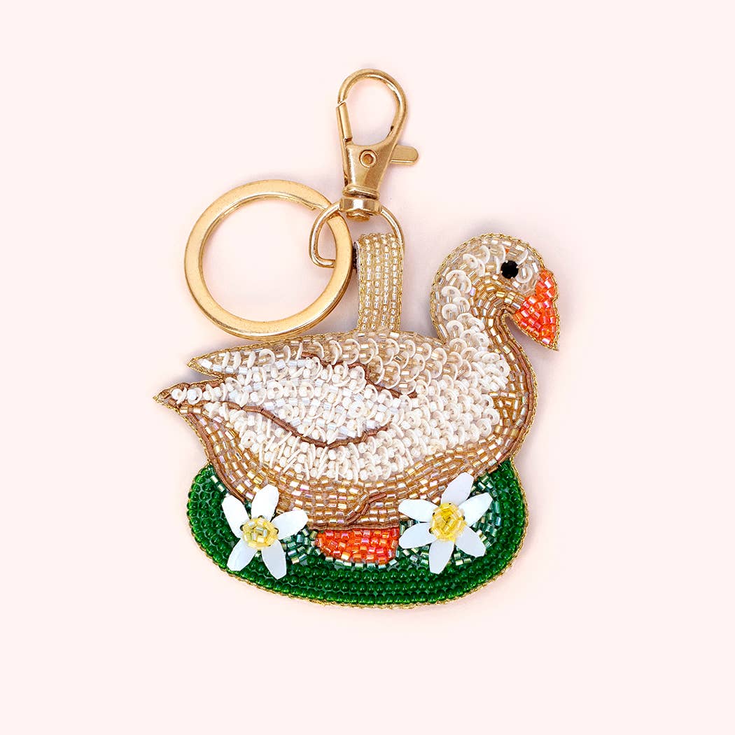Garden Goose Keyring