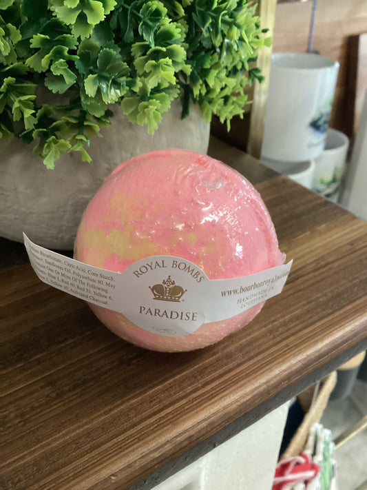 Bourbon Royalty Bath Bombs