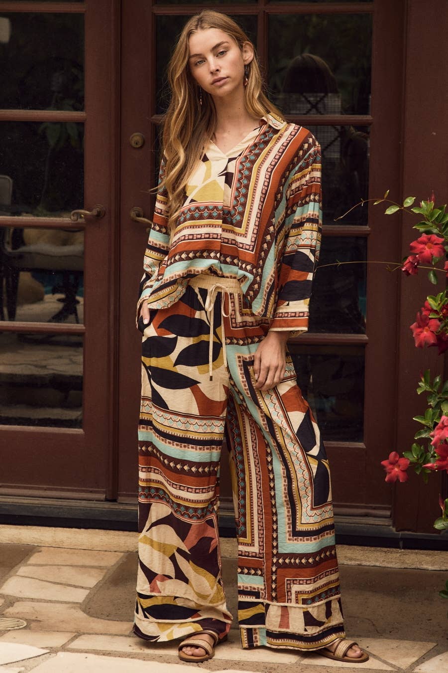 Ethnic Mixed Print Set