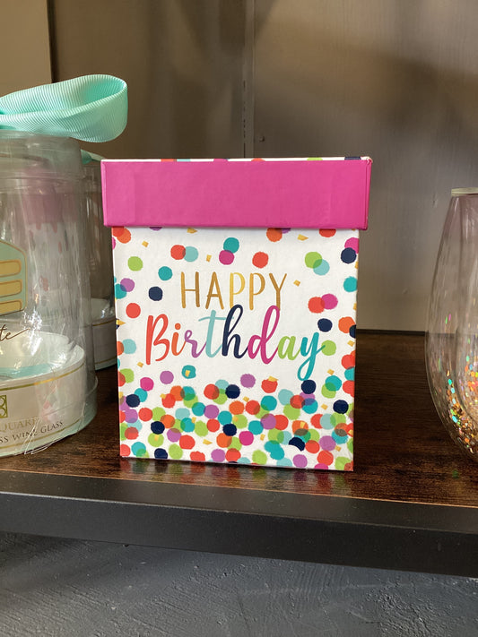Happy Birthday Wine Glass