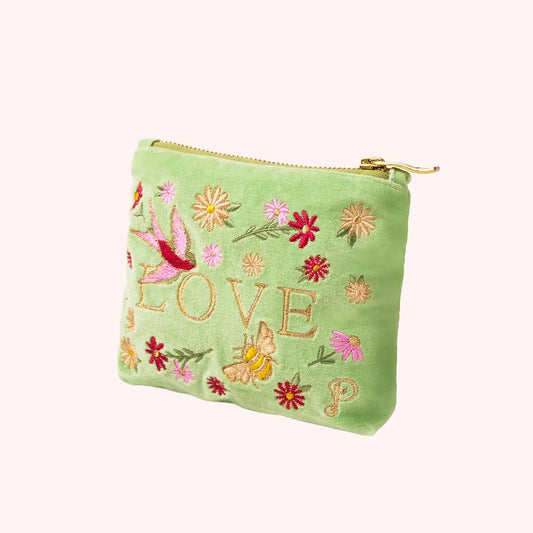 Love in Meadow Pouch