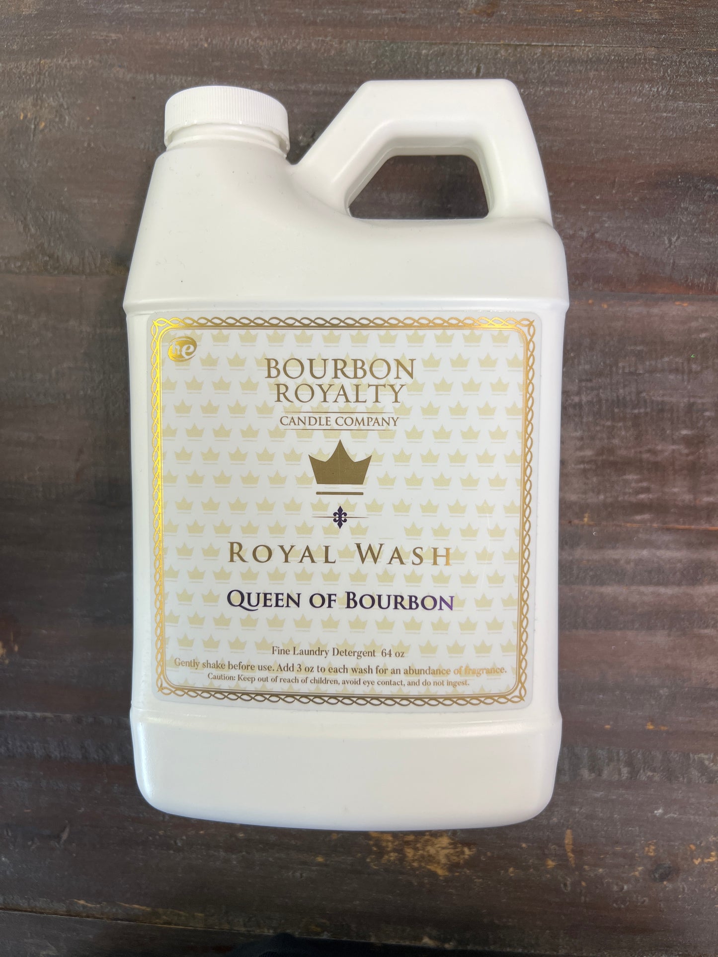 Bourbon Royalty Laundry Wash 64 oz