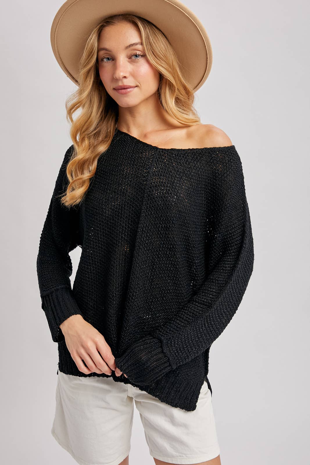 Reverse Seam Sweater