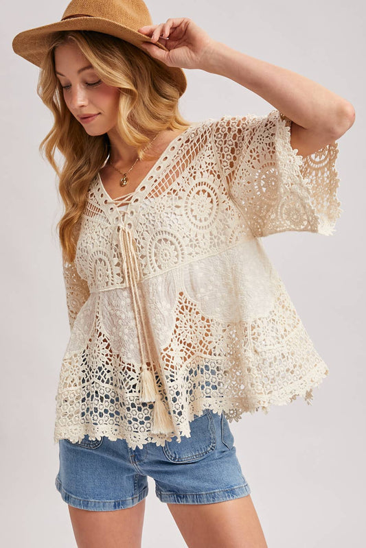 Free Spirit Lace Blouse