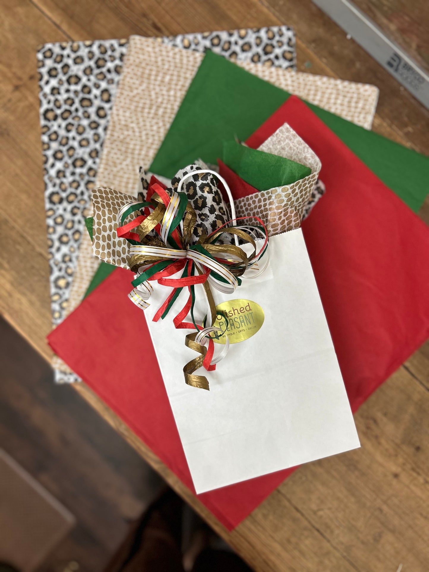 The Polished Peasant Classic Christmas Tissue Paper Bundle | 72 Sheets