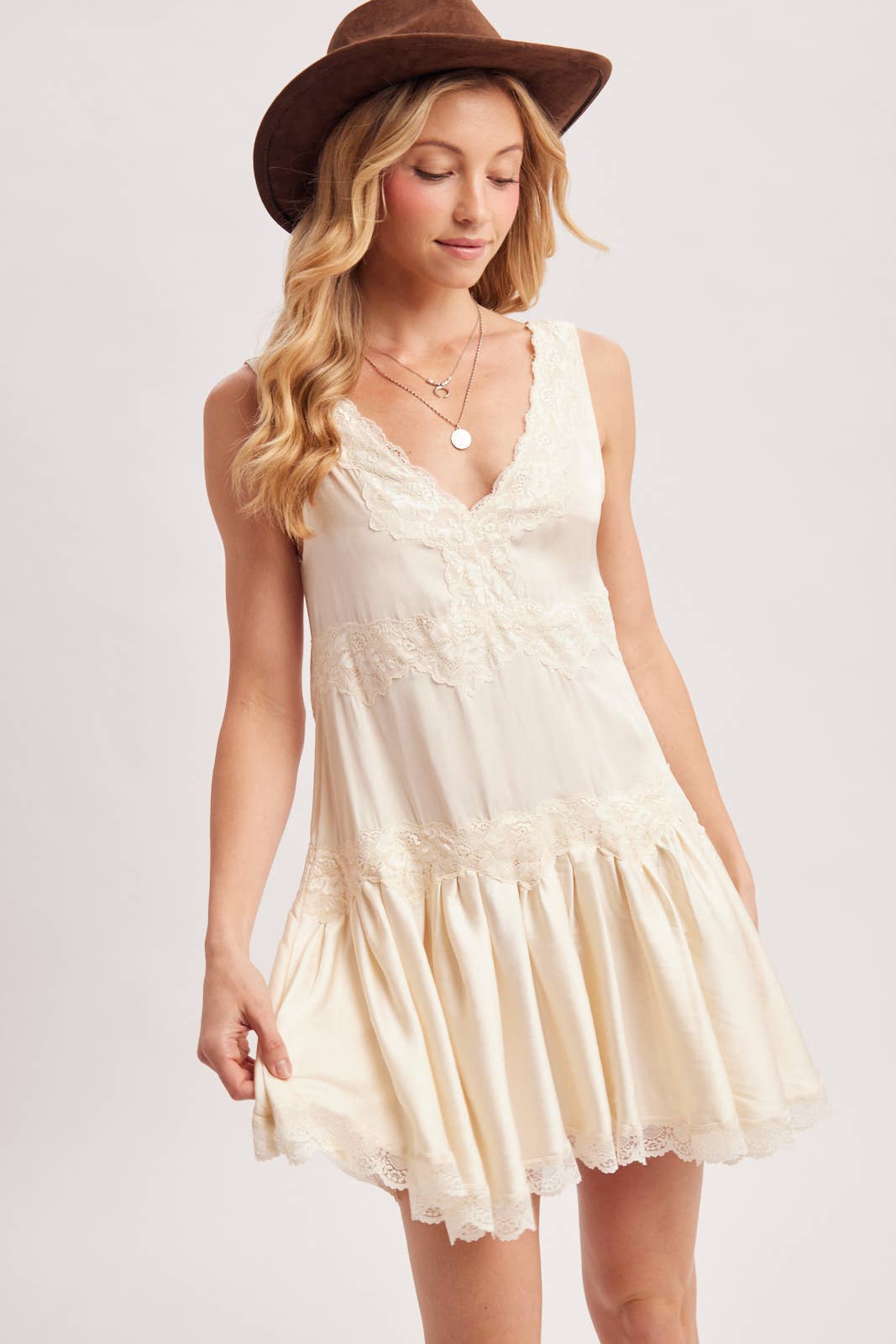 Satin Slip Dress