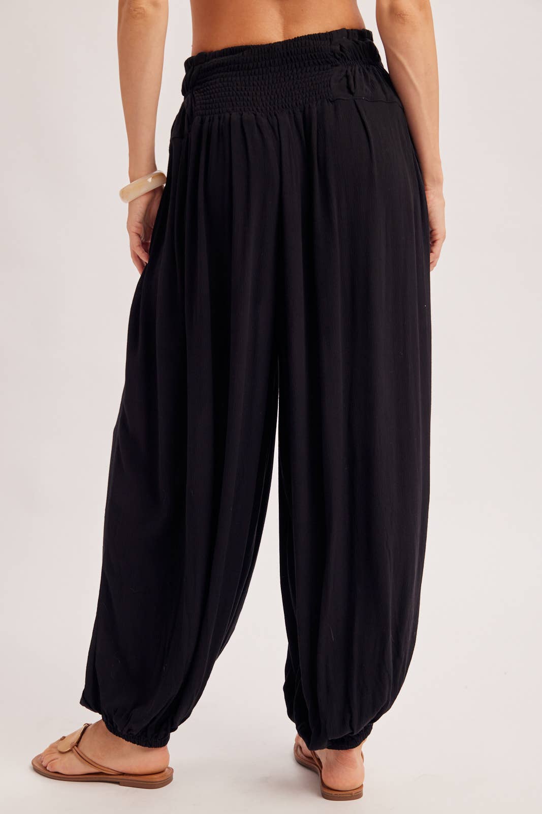 BOHO OVERSIZED DOLMAN TOP AND BALLOON LEG PANTS SET