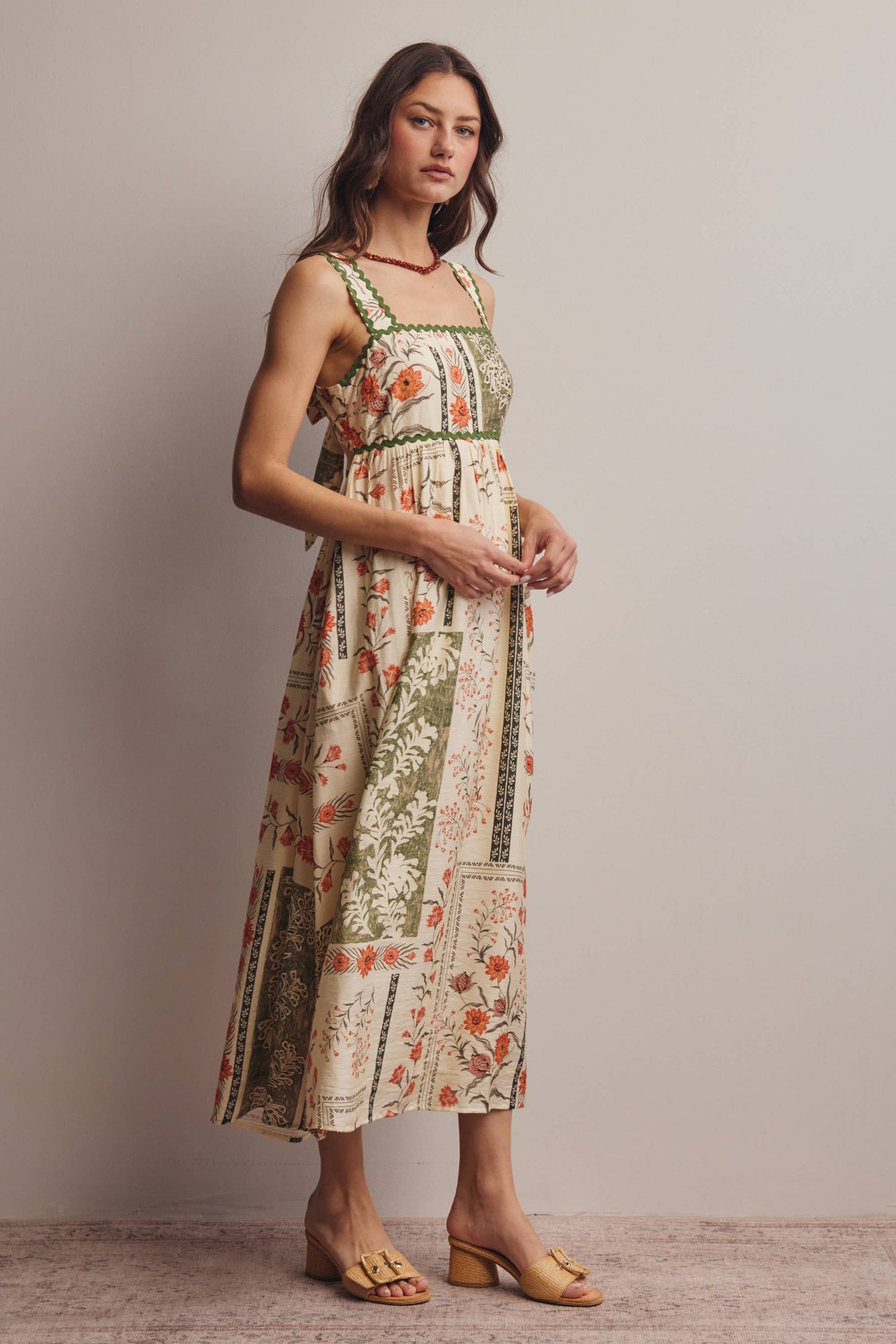 Bayou Bloom Midi Dress