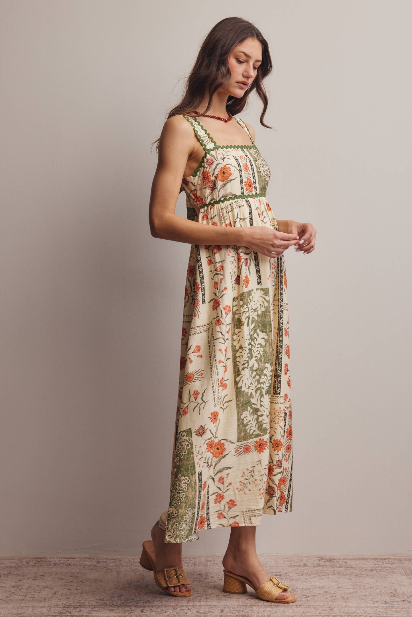 Bayou Bloom Midi Dress