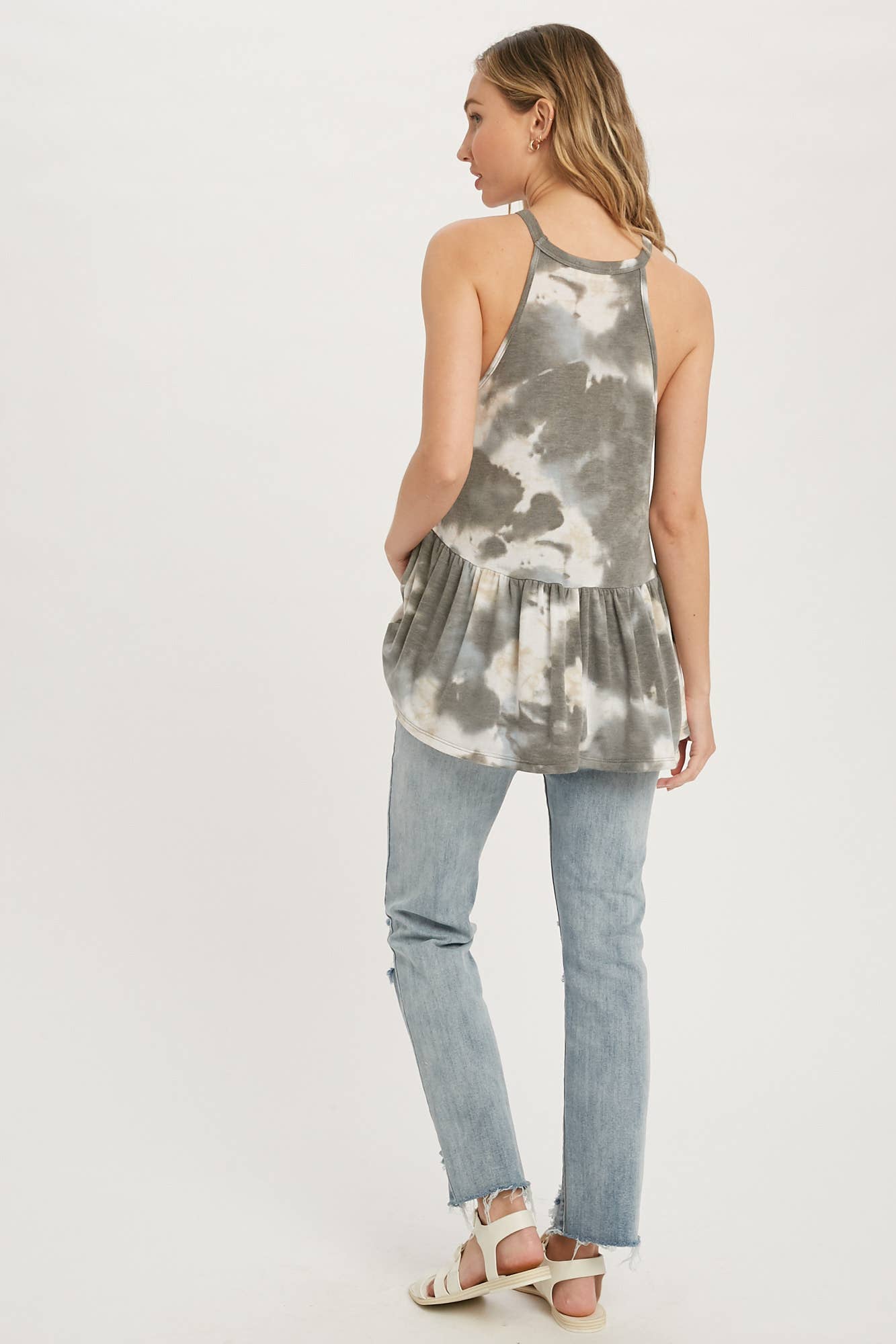 Tie Dye Halter Top