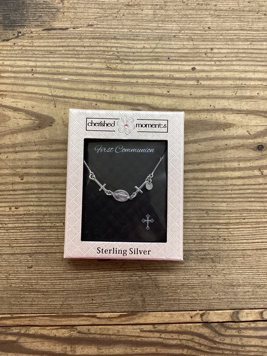 Sterling Silver Communion Bracelet