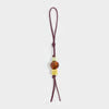 Beaded Keyring Bag Charm
