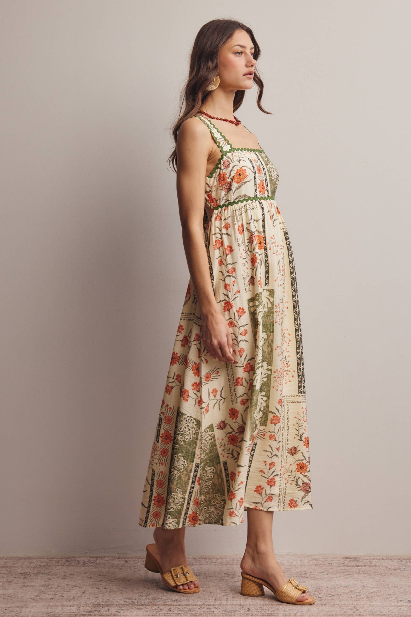 Bayou Bloom Midi Dress