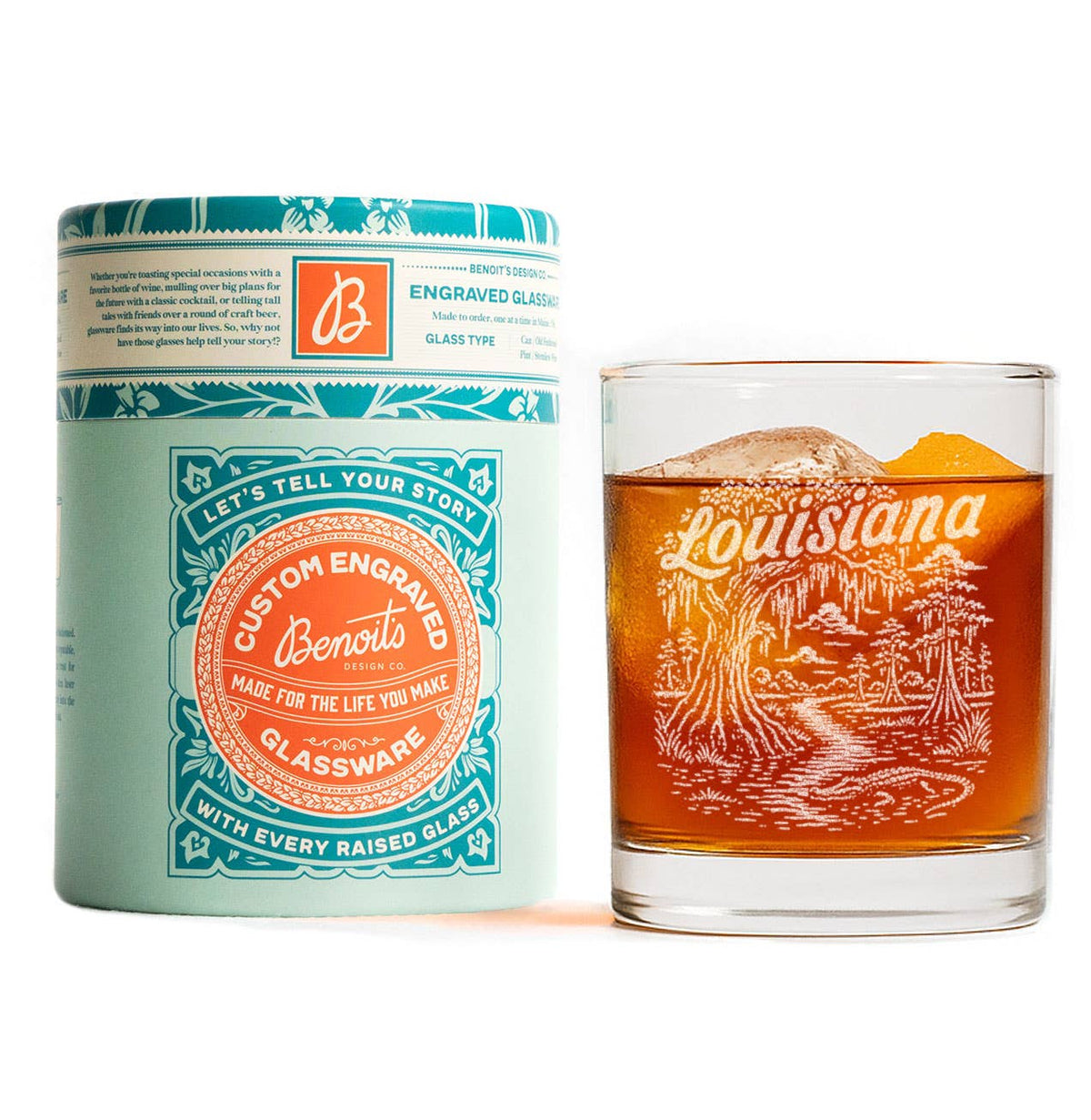Louisiana State Drinking Glasses