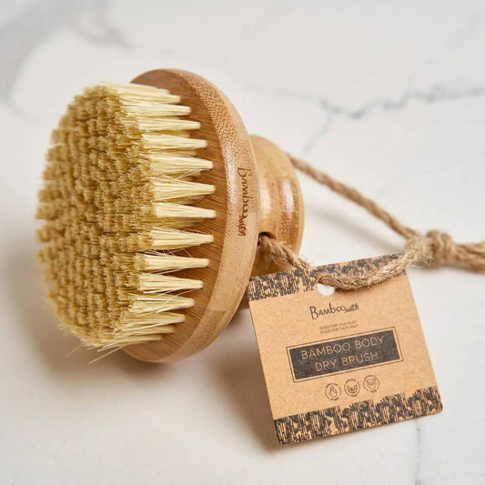 Bamboo Body Dry Brush | Faire Market Bestseller