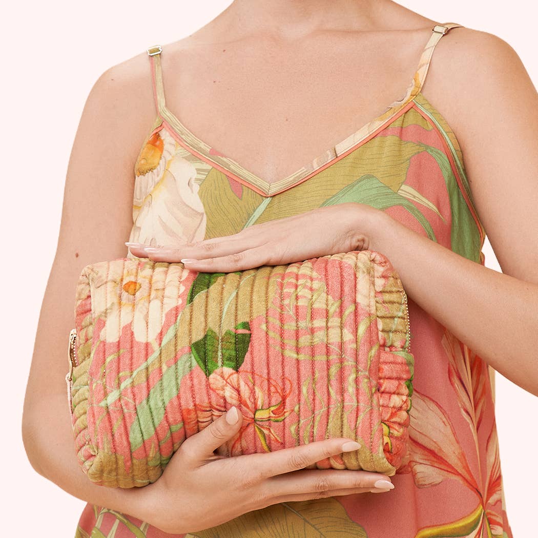 Delicate Tropical Washbag