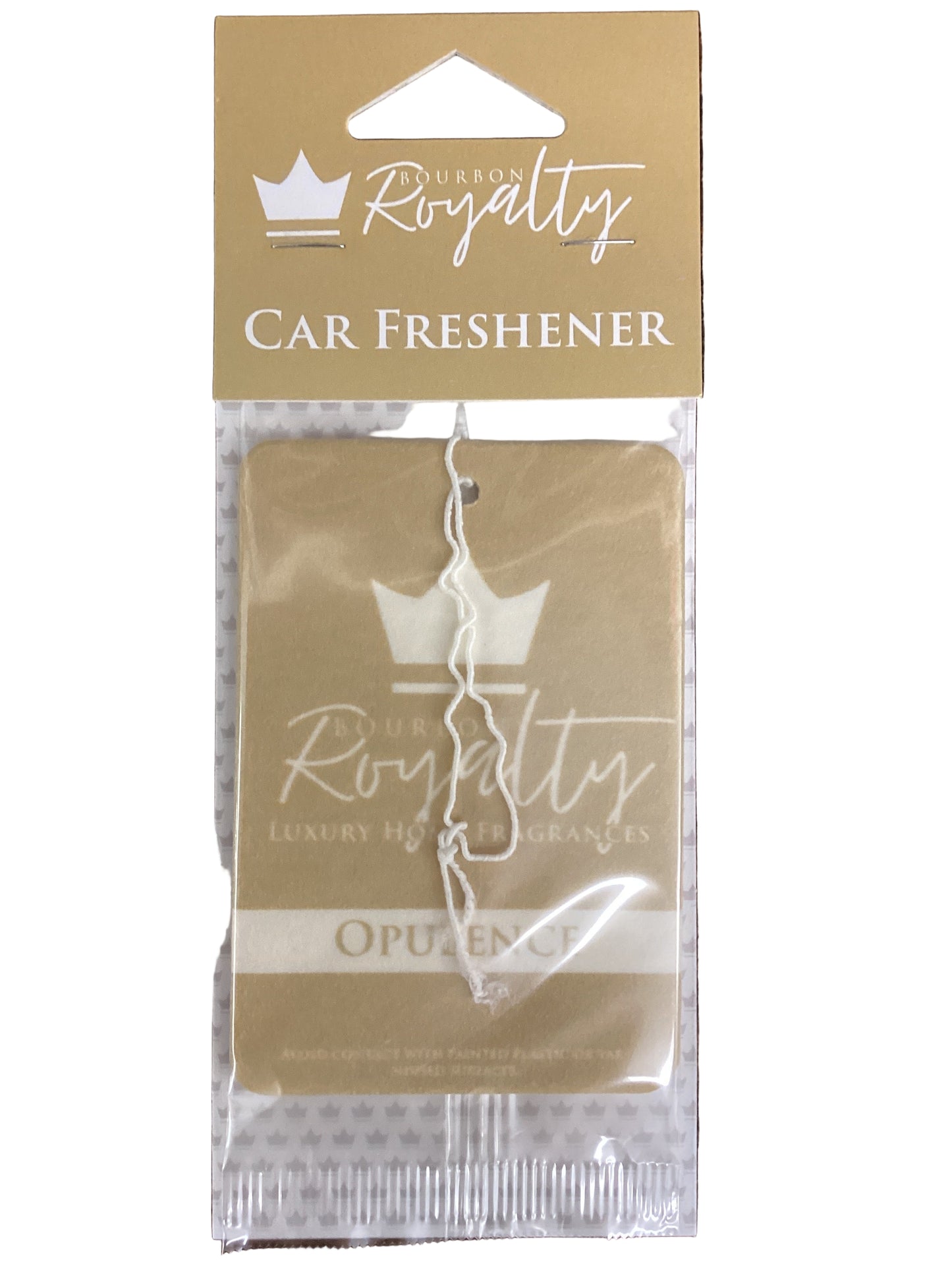 Bourbon Royalty Car Freshener