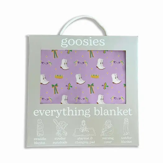 Mardi Gras Everything Blanket