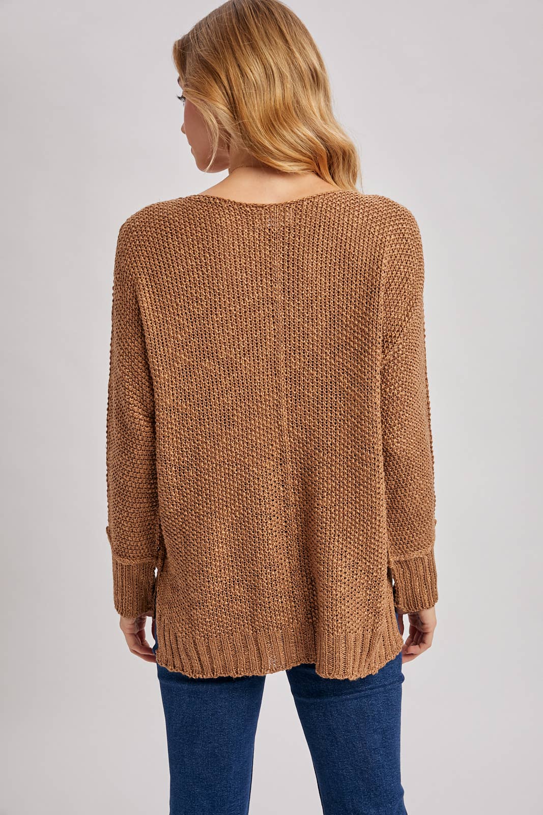 Reverse Seam Sweater