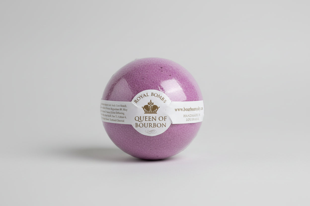 Bourbon Royalty Bath Bombs