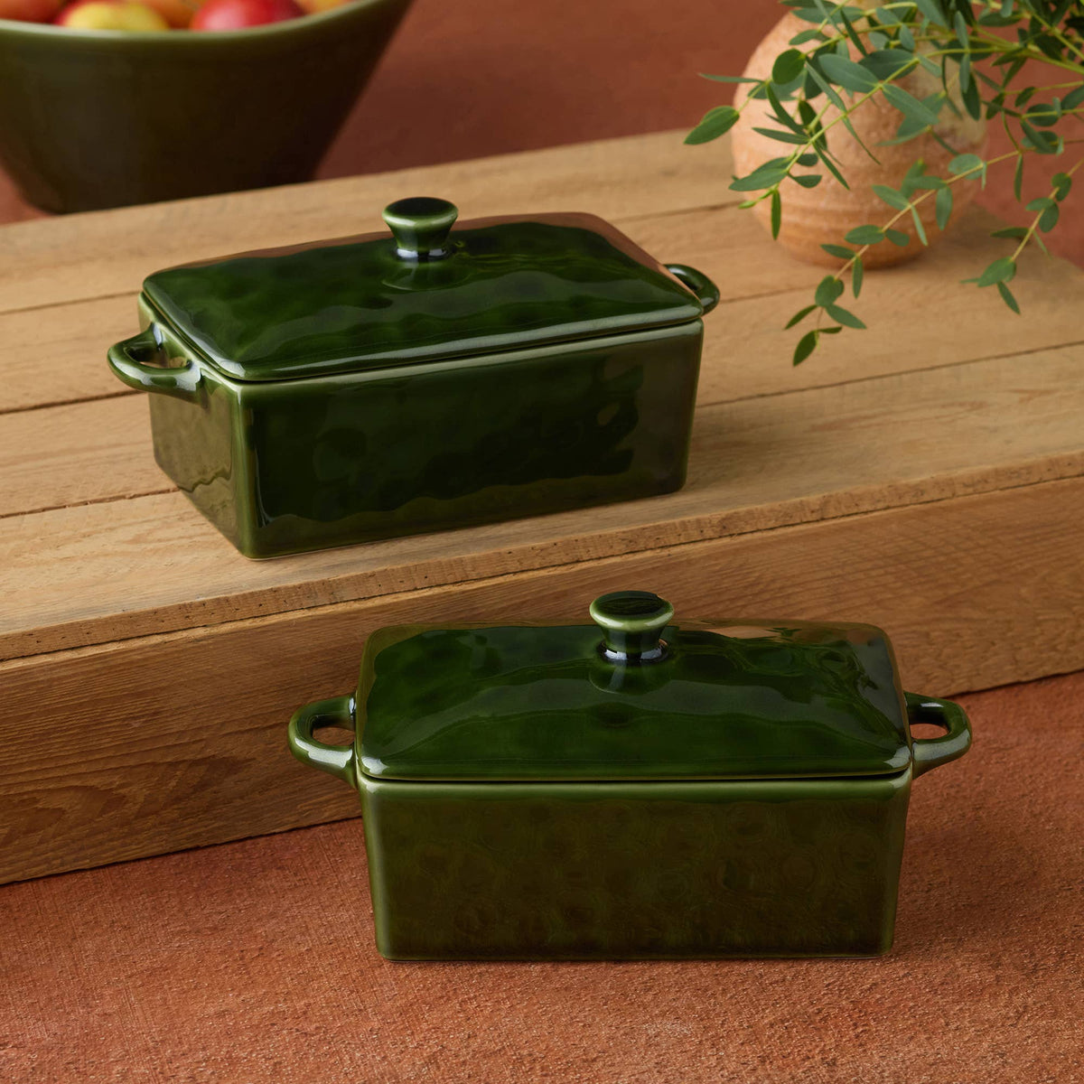 Verde Rectangular Mini Baker