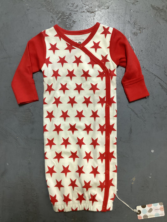 Babysoy Star Kimono-Red