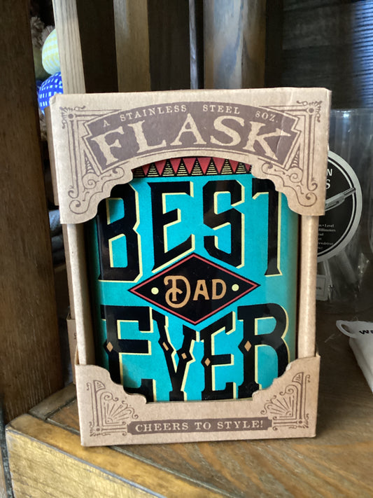 Best Dad Ever Flask