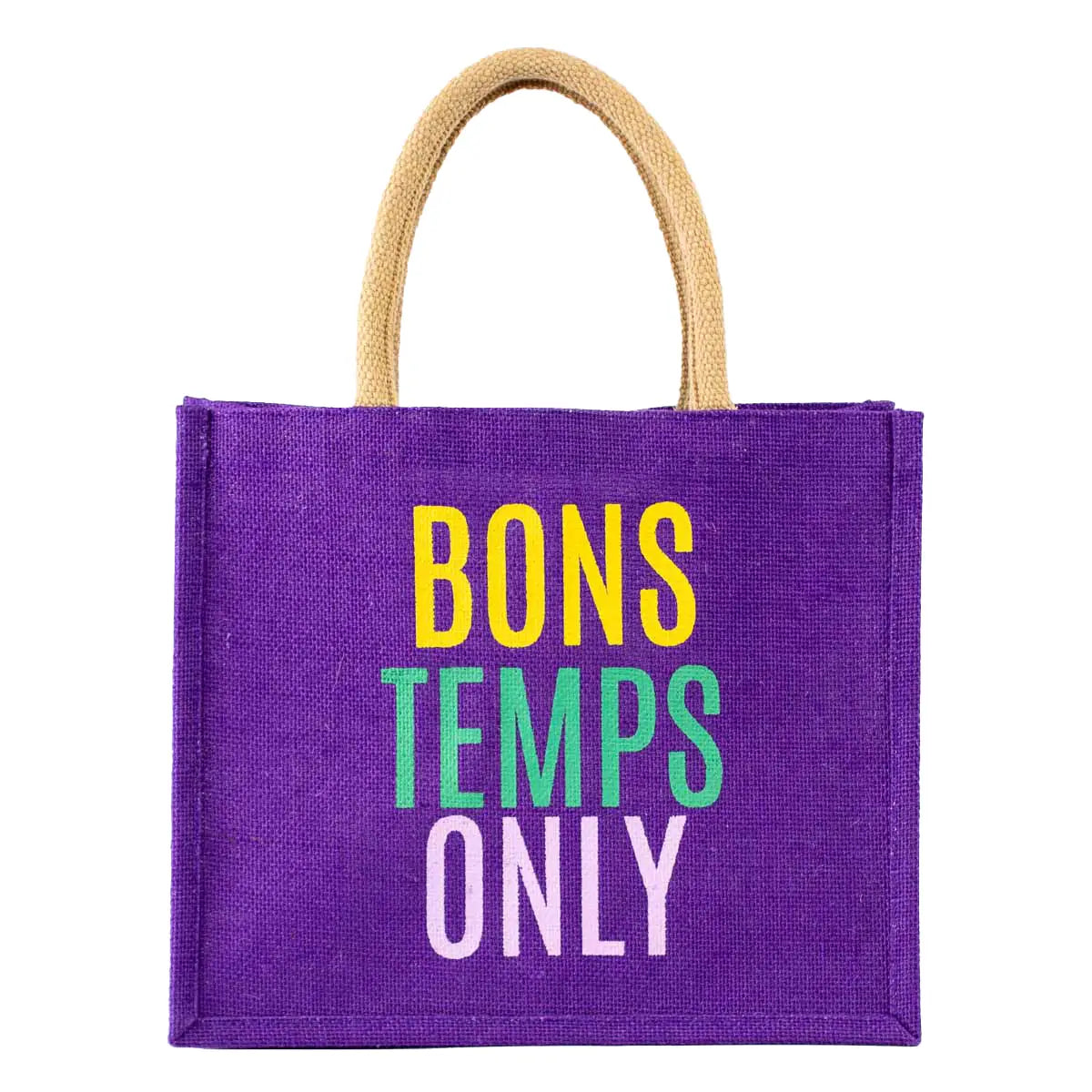 Bons Temps Only Gift Tote 12x10x8
